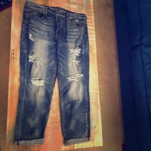 American Eagle Tomgirl style jeans size 14